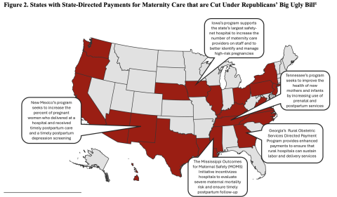 Map of U.S. 